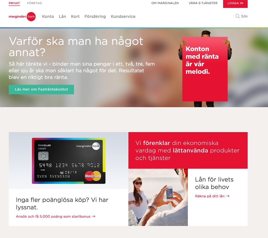 Sparkontot – för dig som uppskattar frihet